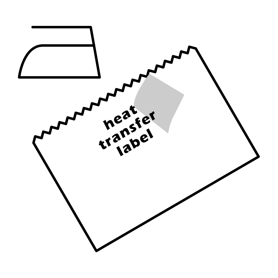 HEAT TRANSFER LABEL